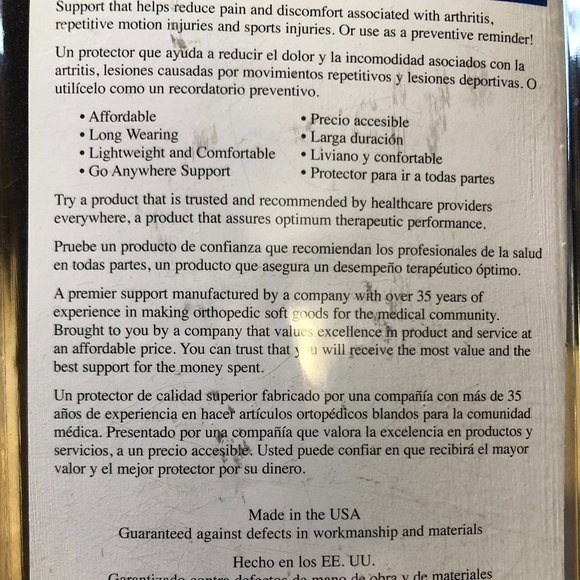 NIB Preferred Plus Pharmacy Black Neoprene Knee Sleeve Small - Picture 8 of 10